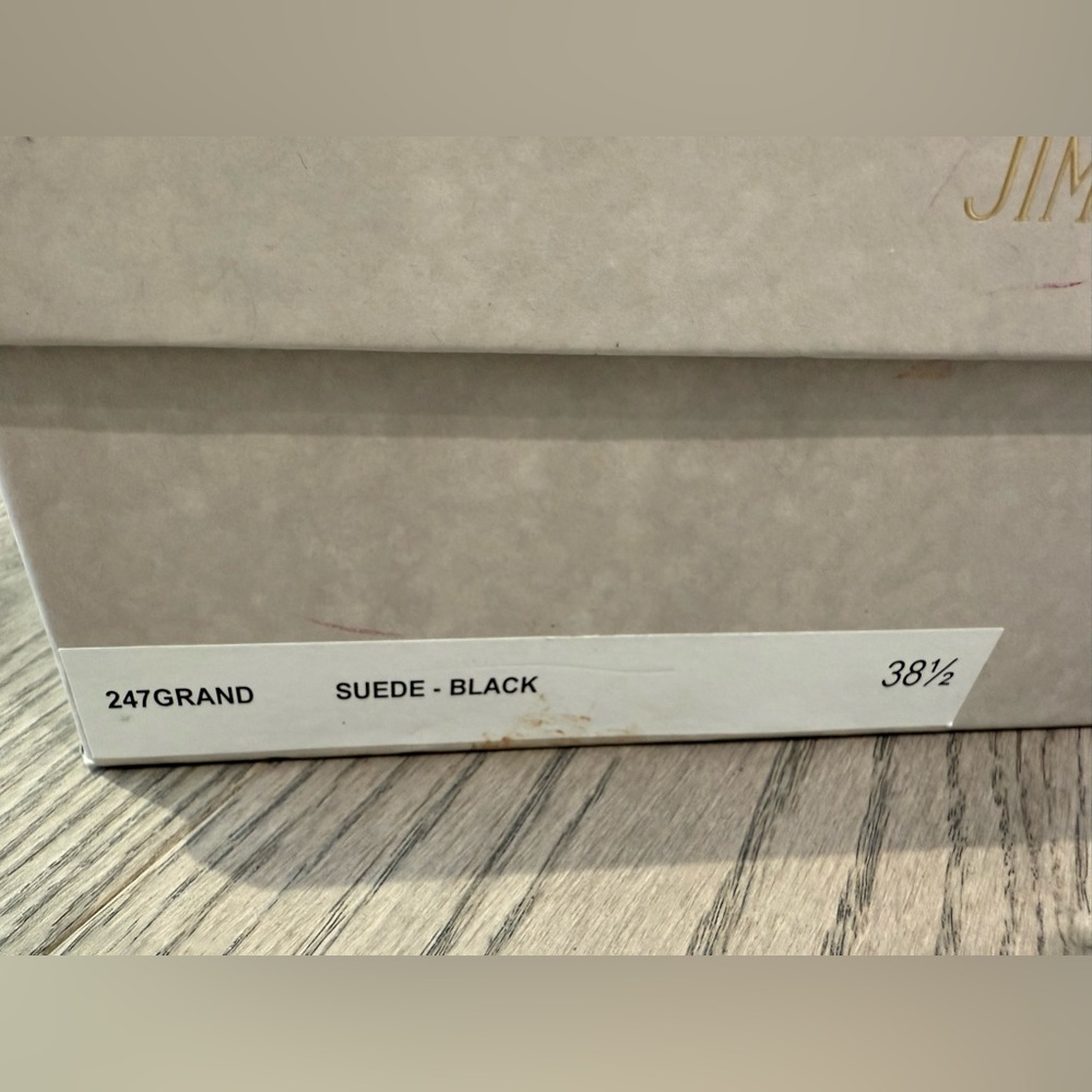 Jimmy Choo Black Stiletto Heeled Boots - Picture 6 of 7